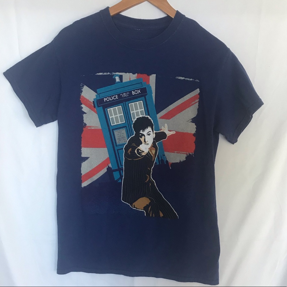 Doctor Who T-Shirt 10th Doctor TARDIS S